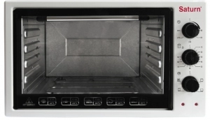 Электрическая печь Saturn ST-EC3802, 45 л, 1500 Вт, Белый 