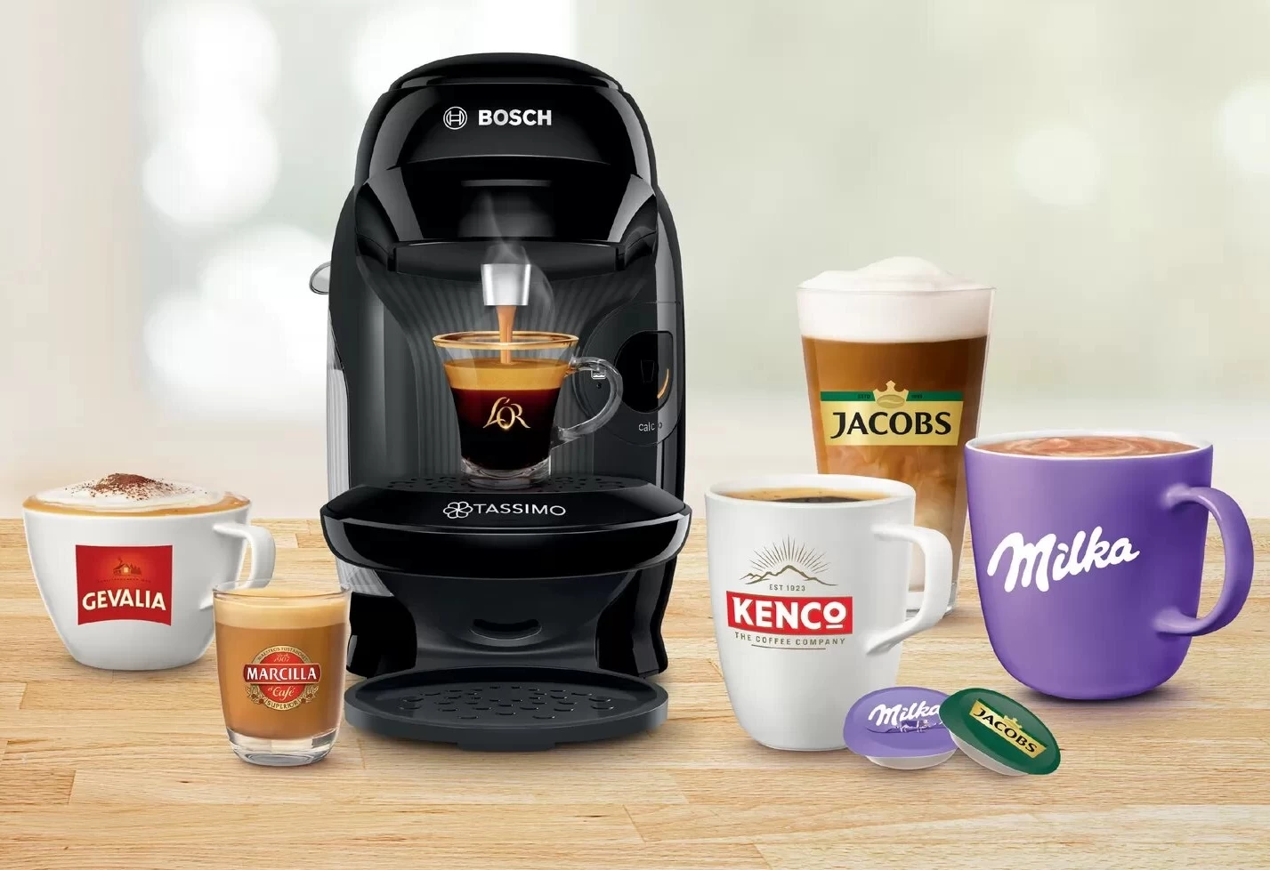 Aparat de cafea Cu capsule Bosch TASSIMO STYLE TAS1102 / 3.3 bar photo 5