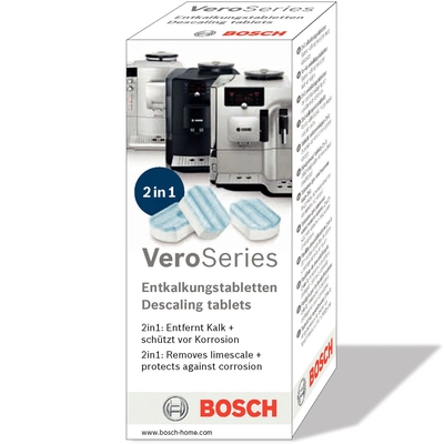 Таблетки для удаления известкового налета 2 в 1 Bosch TCZ8002 photo 1