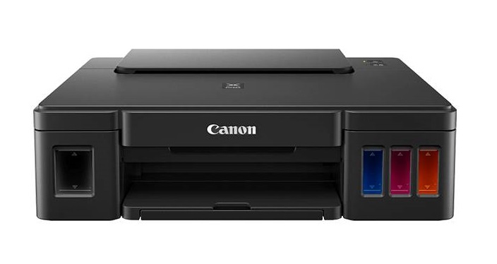 Printer Canon Pixma G1410, A4, 4800x1200dpi_2pl, ISO/IEC 24734 - 8.8 / 5.0 ipm, 64-275g/m2, LCD display_6.2cm, Rear tray: 100 sheets, USB 2.0, 4 ink tanks: GI-490BK (6000 pages*),GI-490C,GI-490M,GI-490Y(7000 pages*) & Colour: 2000 Photos*(10x15) photo 1
