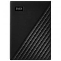 2.5" External HDD 5.0TB (USB3.0) Western Digital "My Passport", Black, Durable design, Durable design, Durable design, Password protection, 256-bit AES hardware encryption, Automatic backup thumbnav 1