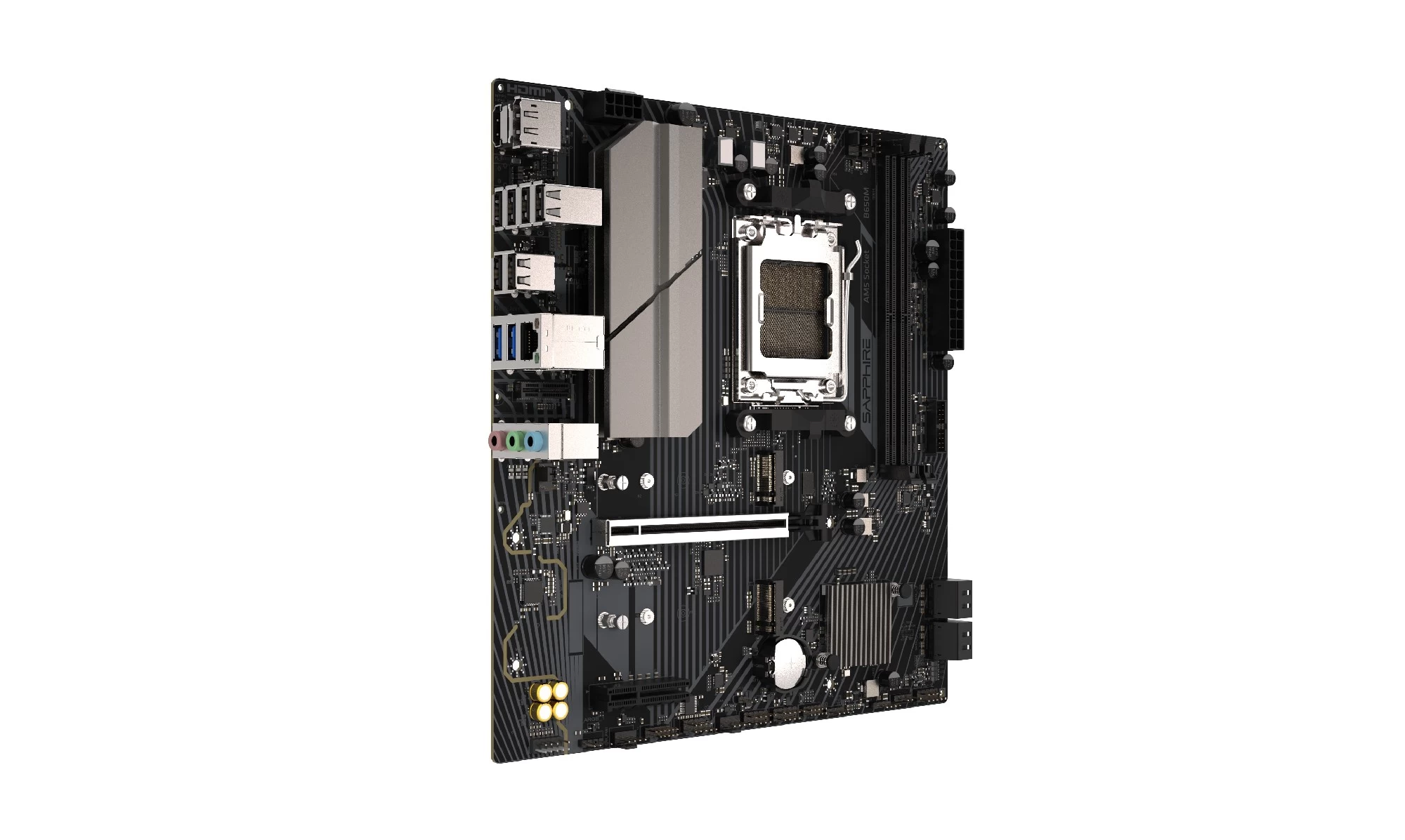 Placa de baza SAPPHIRE B650M-E/ AM5 / B650 / DDR5 / mATX photo 3