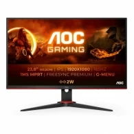 23.8” Monitor Gaming AOC 24G2SPAE/BK  / 1ms / 165MHz / Black 
