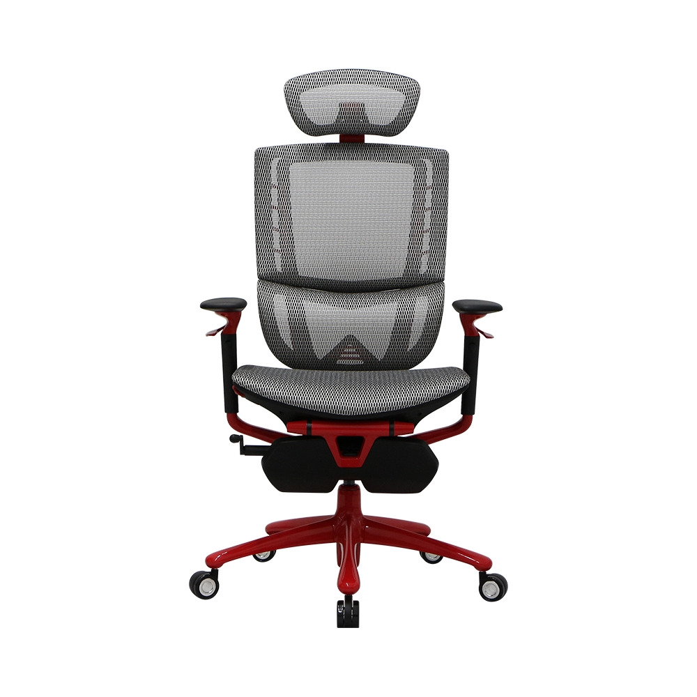 Fotoliu Gaming 1STPLAYER ERGO PLAY/ 160kg/  3D armrest/ White&amp;Red photo 1