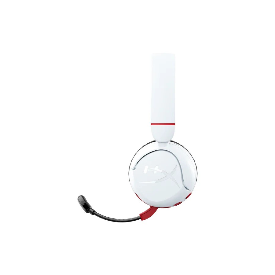 Беспроводные наушники HyperX Cloud Mini, White/Red, [7G8F2AA] photo 2
