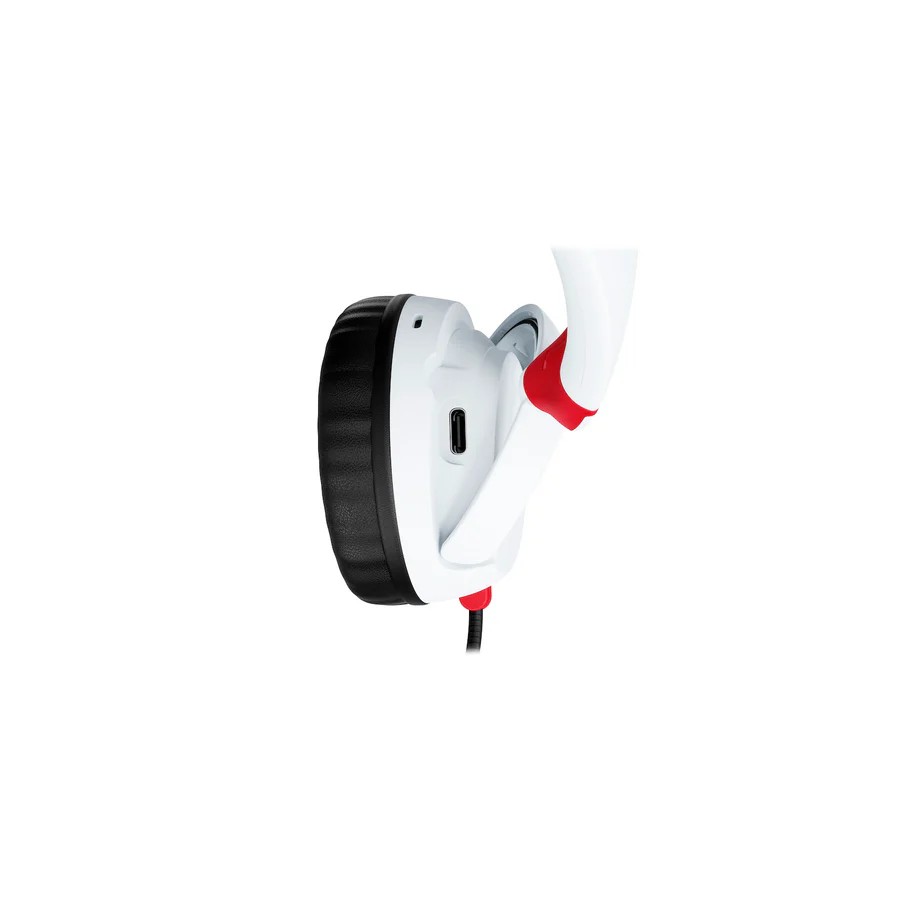 Беспроводные наушники HyperX Cloud Mini, White/Red, [7G8F2AA] photo 5