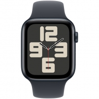 Smart watch Apple Watch SE 2024 GPS 40mm Midnight Aluminium Case with Midnight Sport Band - M/L (MXE93QI/A) thumbnav 2