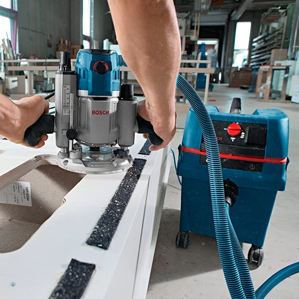 Пылесос строительный Bosch GAS 25 L SFC, 0601979103, 1200 Вт, синий/голубой photo 3