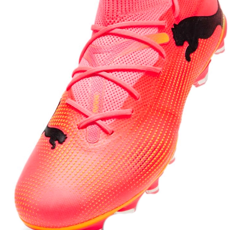 Ghete p/u fotbal Puma FUTURE 7 MATCH FG/AG pt Barbati / 40 / Portocaliu photo 4