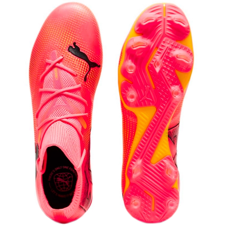 Ghete p/u fotbal Puma FUTURE 7 MATCH FG/AG pt Barbati / 40 / Portocaliu photo 5