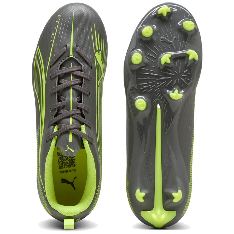 Ghete pentu fotbal Puma ULTRA 5 PLAY FG/AG Jr pt Barbati / 31 / Gri photo 3