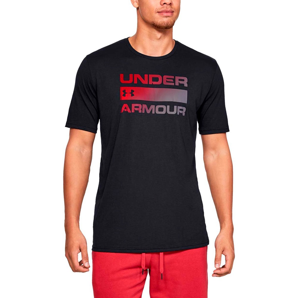 Футболка мужская Under Armour UA TEAM ISSUE WORDMARK SS LG Черный photo 2