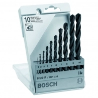 Набор сверл Bosch 10 штук, 1-10, 1609200203 