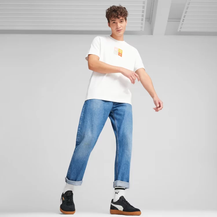 Кроссовки Puma Palermo Lth / Мужской / 37.5 / Черный photo 6