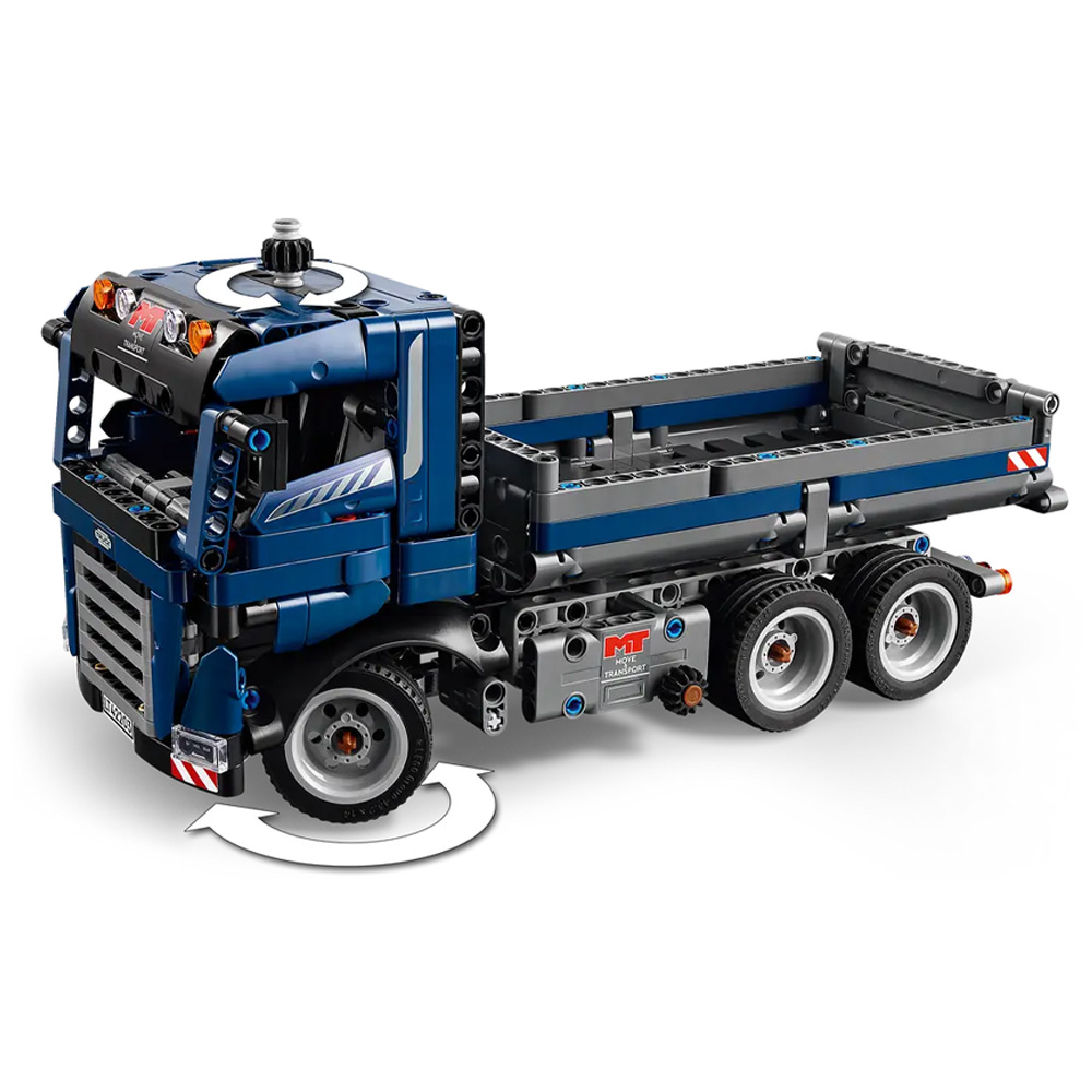 Constructor Lego Technic Tipping Dump Truck 42203 de la 9+ ani photo 5