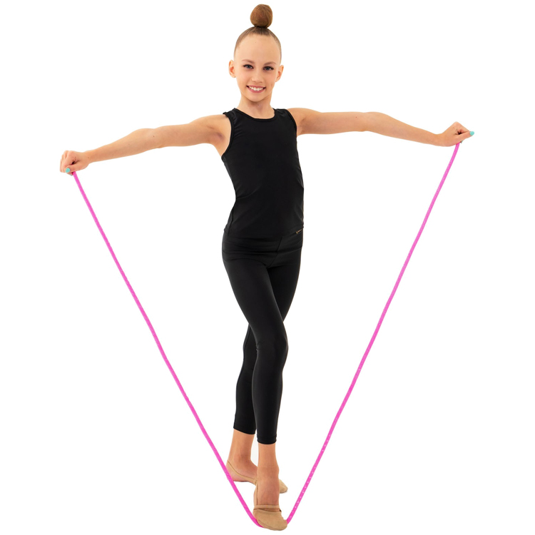Гимнастическая скакалка 4446803 Grace Dance, Розовый photo 2