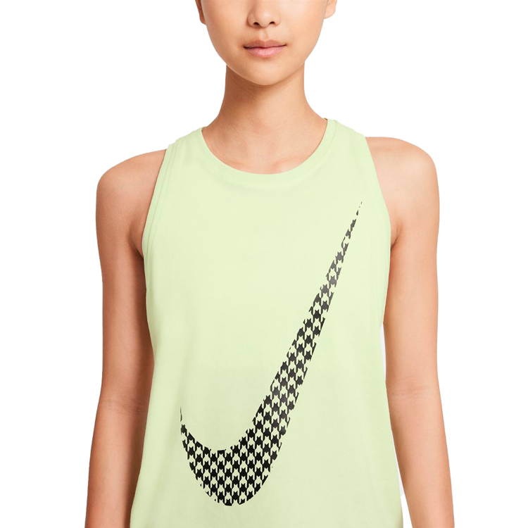 Maiou Nike W NK DF TANK ICON CLASH / Femei / L / Verde photo 4