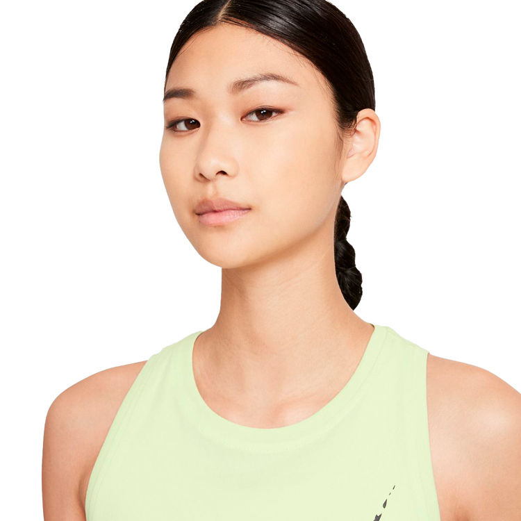 Maiou Nike W NK DF TANK ICON CLASH / Femei / L / Verde photo 5