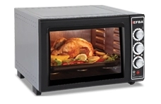 Cuptor electric EFBA EFBA4003, 50 l, 1500 W, Negru 