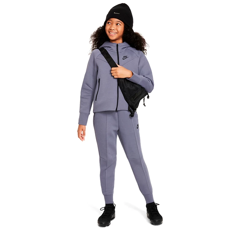 Толстовка Nike G NSW TCH FLC HD FZ LS / Женский / XL / Синий photo 4