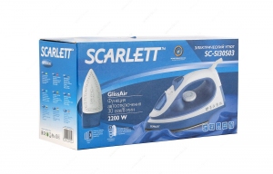 Утюг Scarlett SC-SI30S03, 100 мл, Белый/Синий thumbnav 5