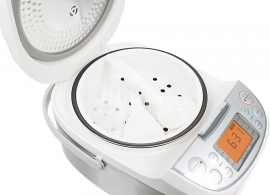 Multifierbator Vitek VT4203, 1050 W, 11 programe, Argintiu cu alb thumbnav 3