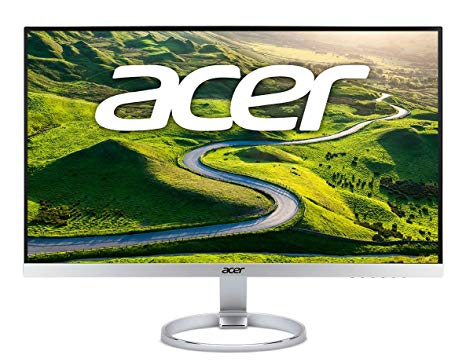 27.0" ACER IPS LED H277HK 4K ZeroFrame Silver/White (4ms, 100M:1, 350cd, 3840 x 2160, 178°/178°, HDMI, DisplayPort, USB-C (Data, Video, Power), Speakers 2 x 3W) [UM.HH7EE.030] photo 1