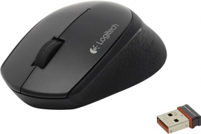 Logitech Wireless Mouse M280 Black, Optical Mouse, Nano receiver,  Retail thumbnav 2