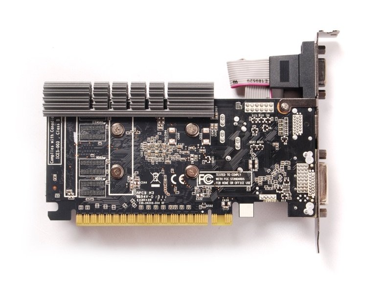 ZOTAC GeForce GT730 Zone Edition 4GB GDDR3, 64bit, 902/1600Mhz, Passive Heatsink, 1.5 Slot, HDCP, VGA, DVI-D, HDMI, Low Profile, 2x Low profile bracket included, Lite Pack photo 2
