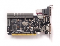 ZOTAC GeForce GT730 Zone Edition 4GB GDDR3, 64bit, 902/1600Mhz, Passive Heatsink, 1.5 Slot, HDCP, VGA, DVI-D, HDMI, Low Profile, 2x Low profile bracket included, Lite Pack thumbnav 2