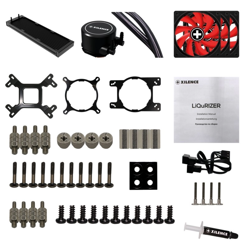 Sisteme de racire XILENCE Liquid Cooler (XC978) ”LiQuRizer 360”  Performance A+ / Universal / 400W / Black photo 10