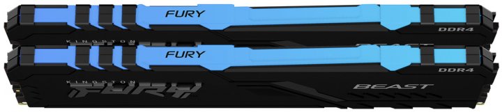 Оперативная память Kingston FURY Beast DDR4 RGB DDR4-3600 64GB (Kit of 2*32GB) photo 3