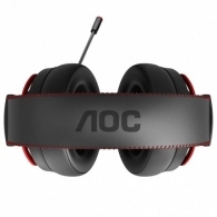 Casti Gaming AOC GH300, Black thumbnav 3