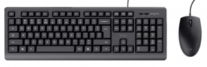 Клавиатура и мышка Trust Primo, USB, Black thumbnav 1