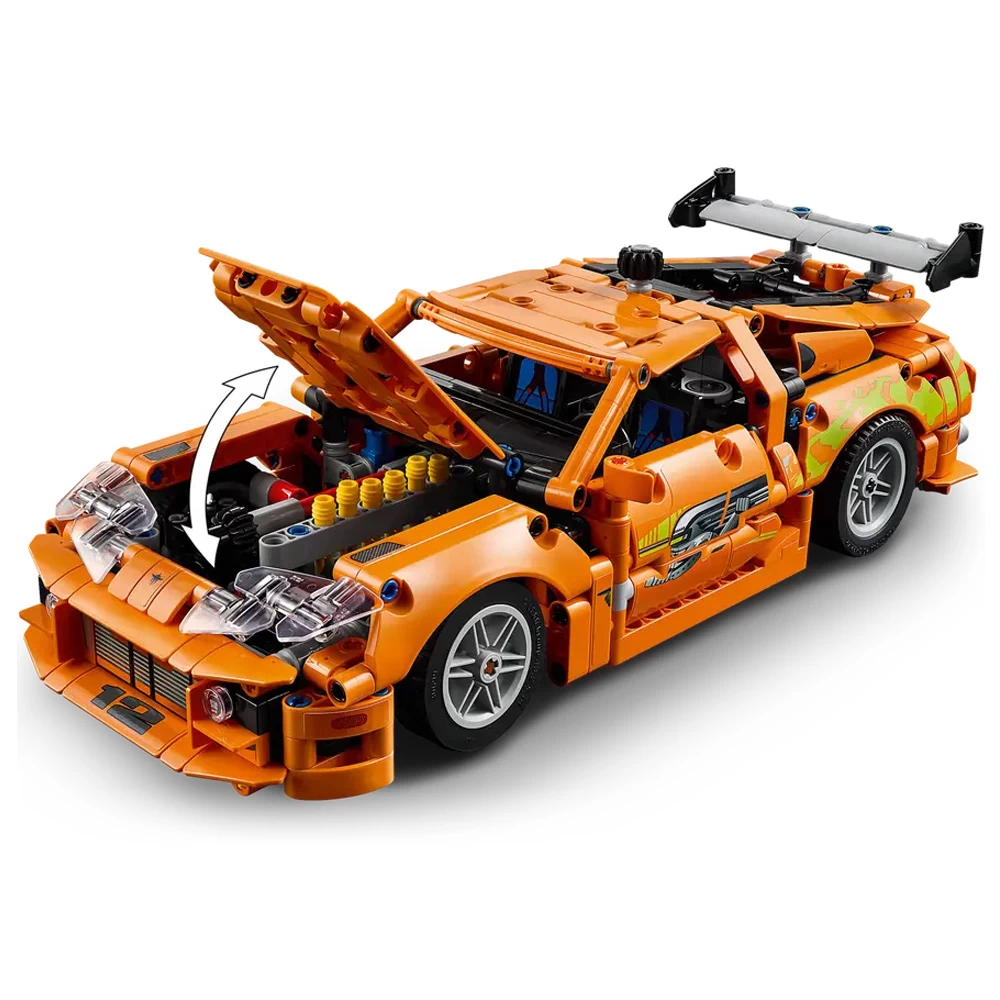 Constructor Lego Technic Fast and Furious Toyota Supra MK4 42204 de la 9+ ani photo 6