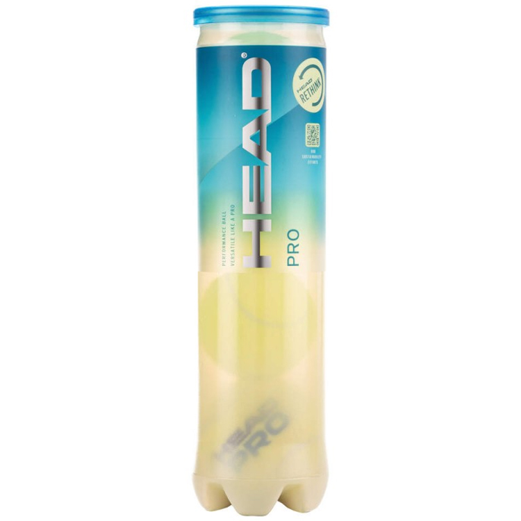 Set mingi p/u tenis 4 buc HEAD TC PRO photo 1 Set mingi p/u tenis 4 buc HEAD TC PRO photo 1