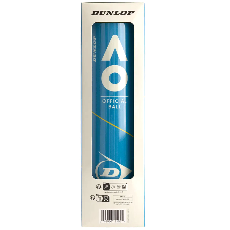 Set mingi pentru tenis 8 buc Dunlop Australian Open 2x4B PET carton photo 2
