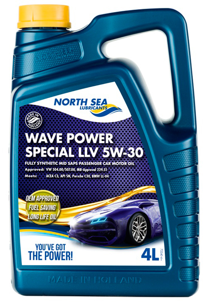 Ulei de motor North Sea 5W-30 4 l /Sintetic /Benzina/diesel photo 1