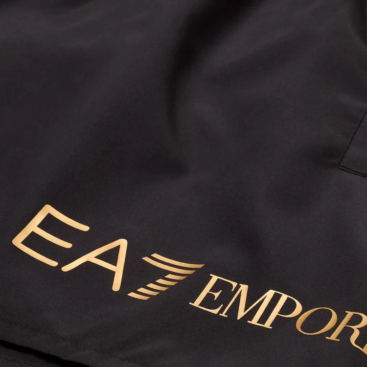 Шорты мужские EA7 EMPORIO ARMANI WATER SPORT BW M EXTENDED LOGO XXL Черный photo 4