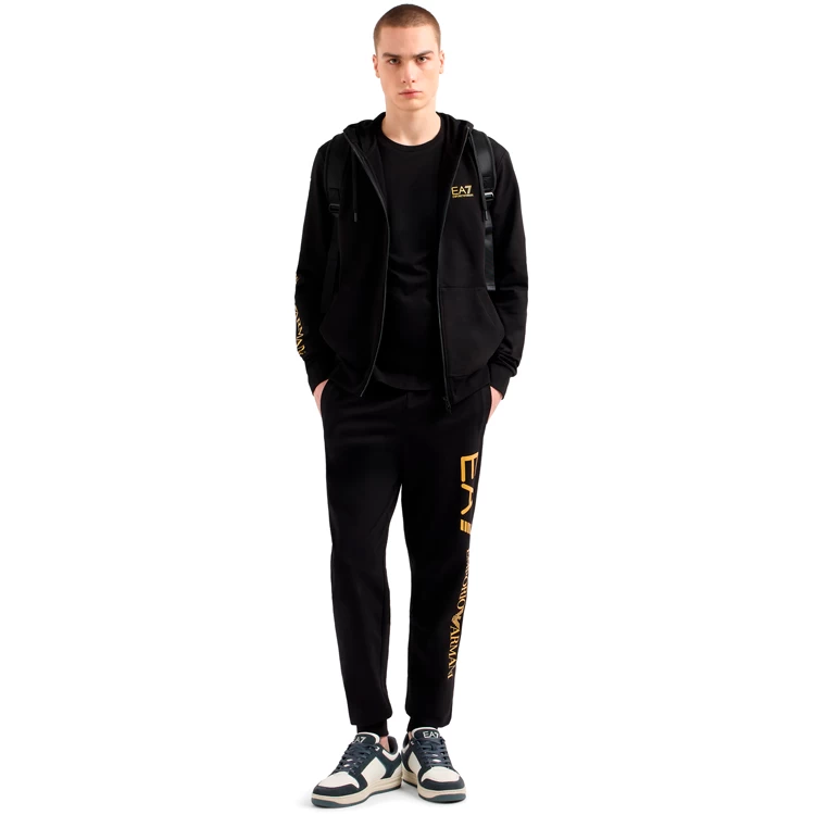Футболка мужская EA7 EMPORIO ARMANI TRAIN LOGO SERIES M TEE SS EXT S Черный photo 5