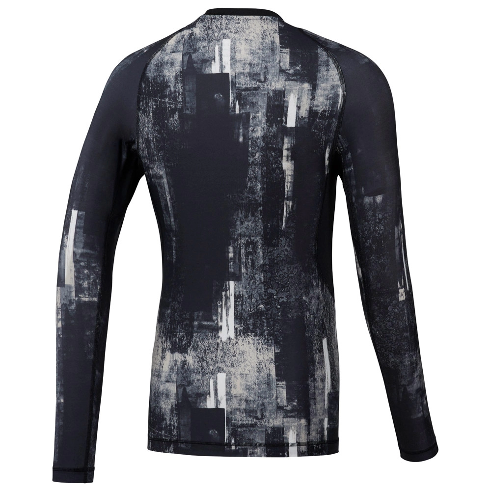 Hanorac pt bărbați Reebok Combat LS RashGuard S Negru photo 6