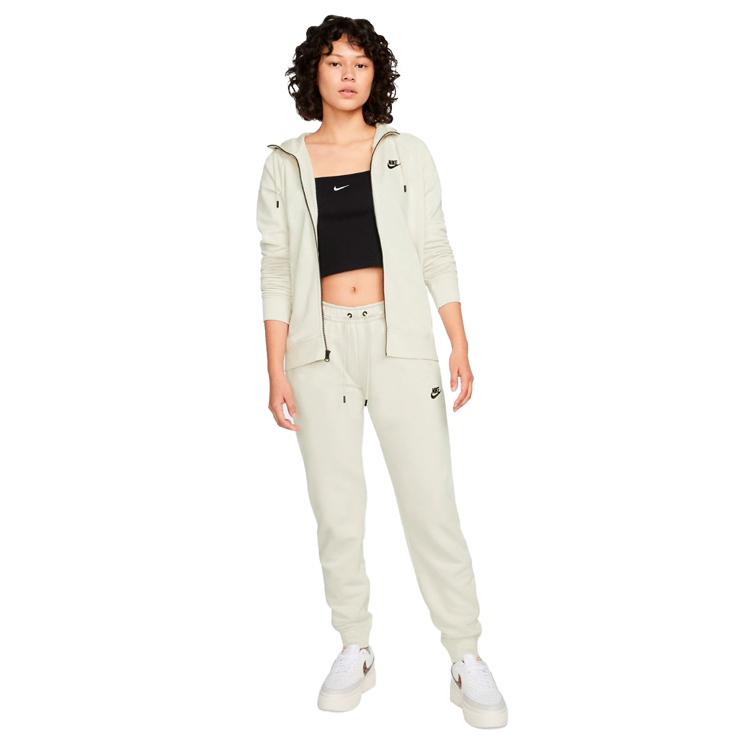 Брюки Nike W NSW ESSNTL PANT REG FLC MR S Бежевый Женский photo 3