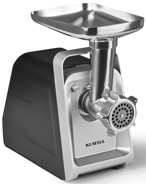 Мясорубка Kumtel HMG04, 1.9 кг/мин, 1600 Вт, Black photo 6