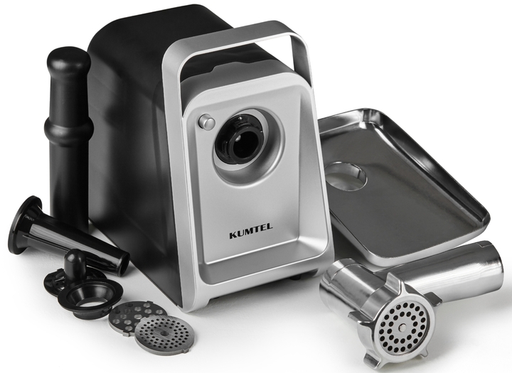 Мясорубка Kumtel HMG04, 1.9 кг/мин, 1600 Вт, Black photo 7