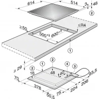 Встраиваемая индукционная панель Miele KM 6304 thumbnav 2