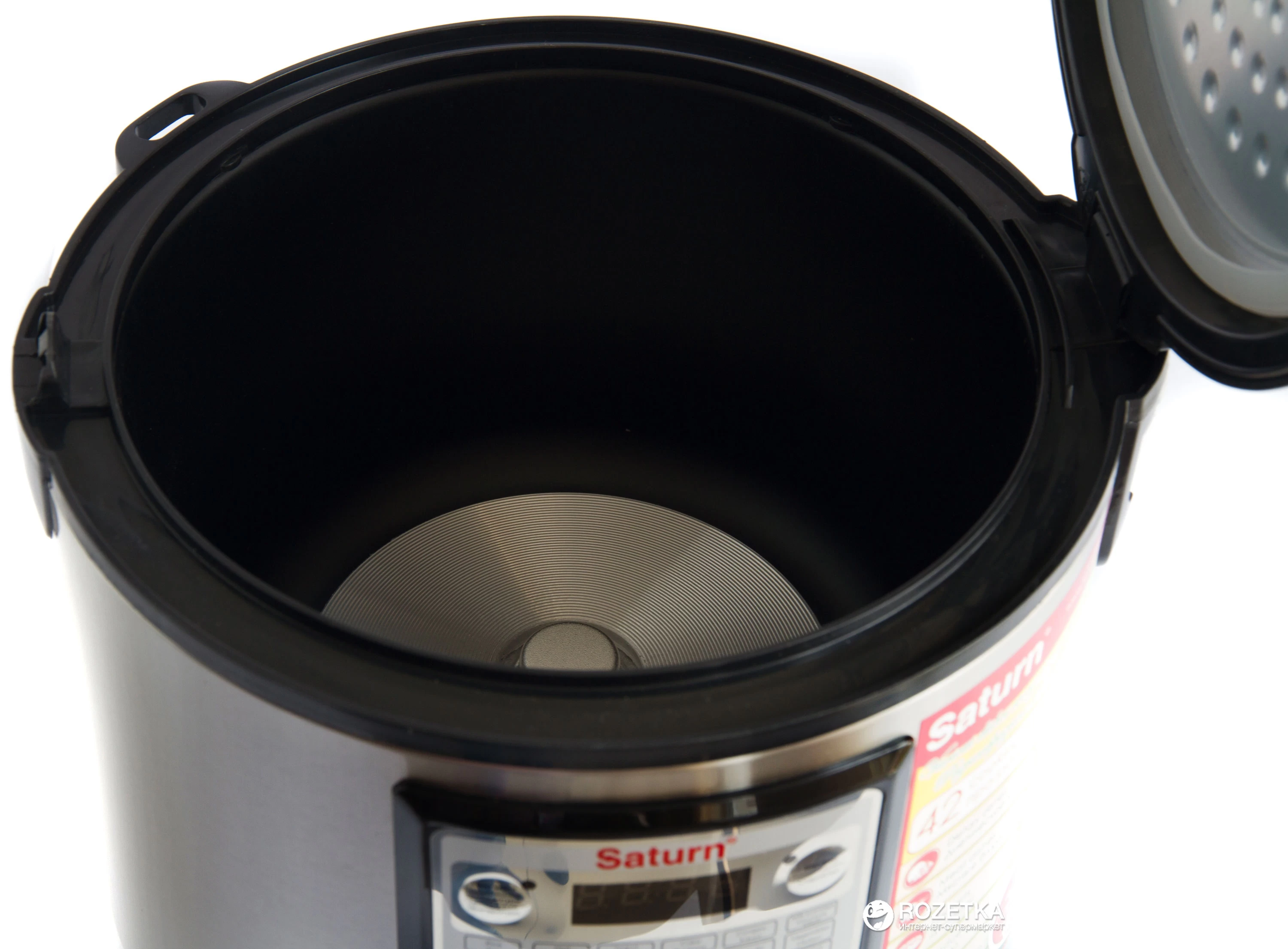 Мультиварка Saturn ST-MC9204 / 860 / 42авто-программ / Серебристый с чёрным photo 6