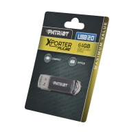 64GB USB2.0  Patriot Xporter Pulse Black, Aluminum housing, Portable and light weight,  (Read 18 MByte/s, Write 10 MByte/s) thumbnav 4