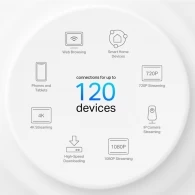 Mesh Wi-Fi 6 система TP-LINK Deco X10 (1-pack)/ AX1500 Dual Band /  2 LAN/WAN Gigabit Port thumbnav 5
