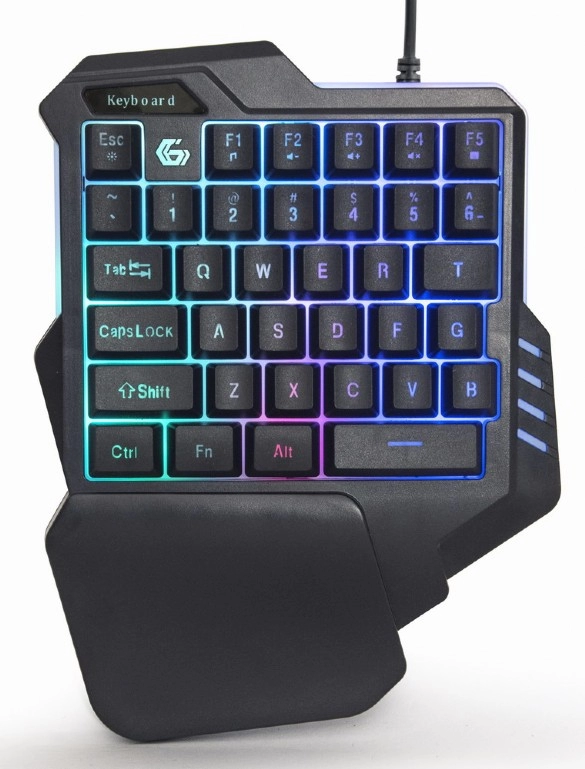 Gembird GGS-IVAR-TWIN, 2-in-1 backlight USB gaming desktop kit "IVAR TWIN", US layout photo 3