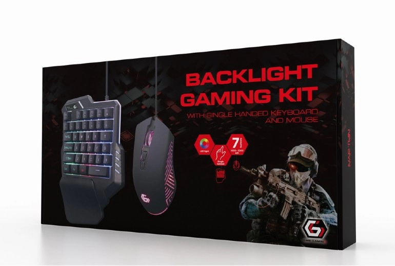 Gembird GGS-IVAR-TWIN, 2-in-1 backlight USB gaming desktop kit "IVAR TWIN", US layout photo 7